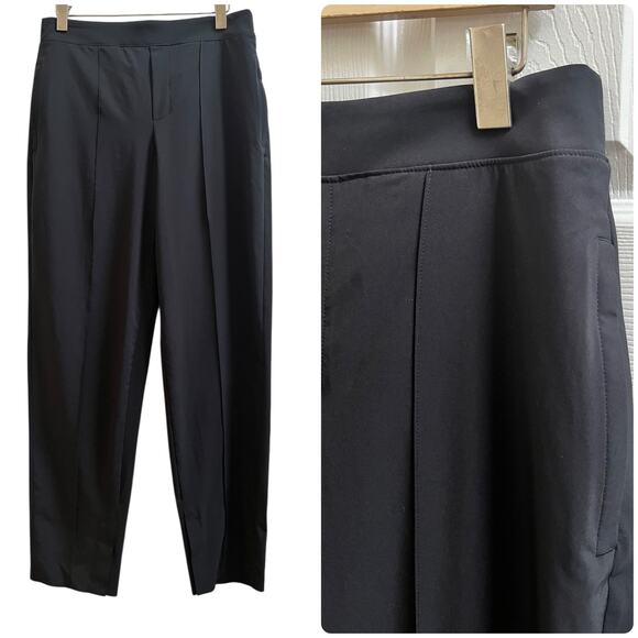 Athleta Black Brooklyn Heights Size 10 Pant Featherweight 29.5 Inch Inseam - Picture 2 of 14